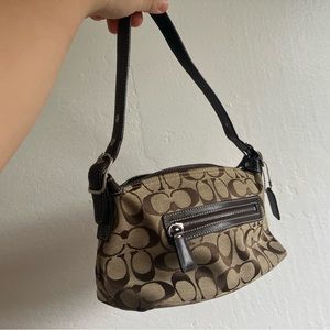Coach small shoulder bag y2k